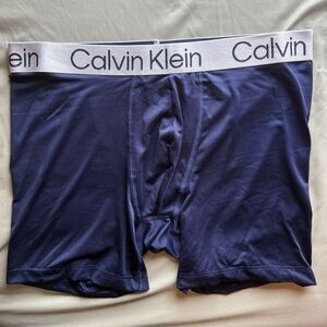 Calvin Klein Men's Deep Blue Boxer Briefs